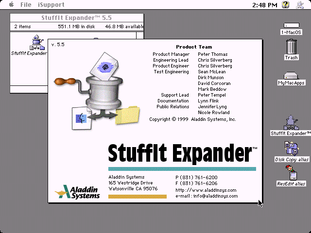 Stuffit Expander 5.5